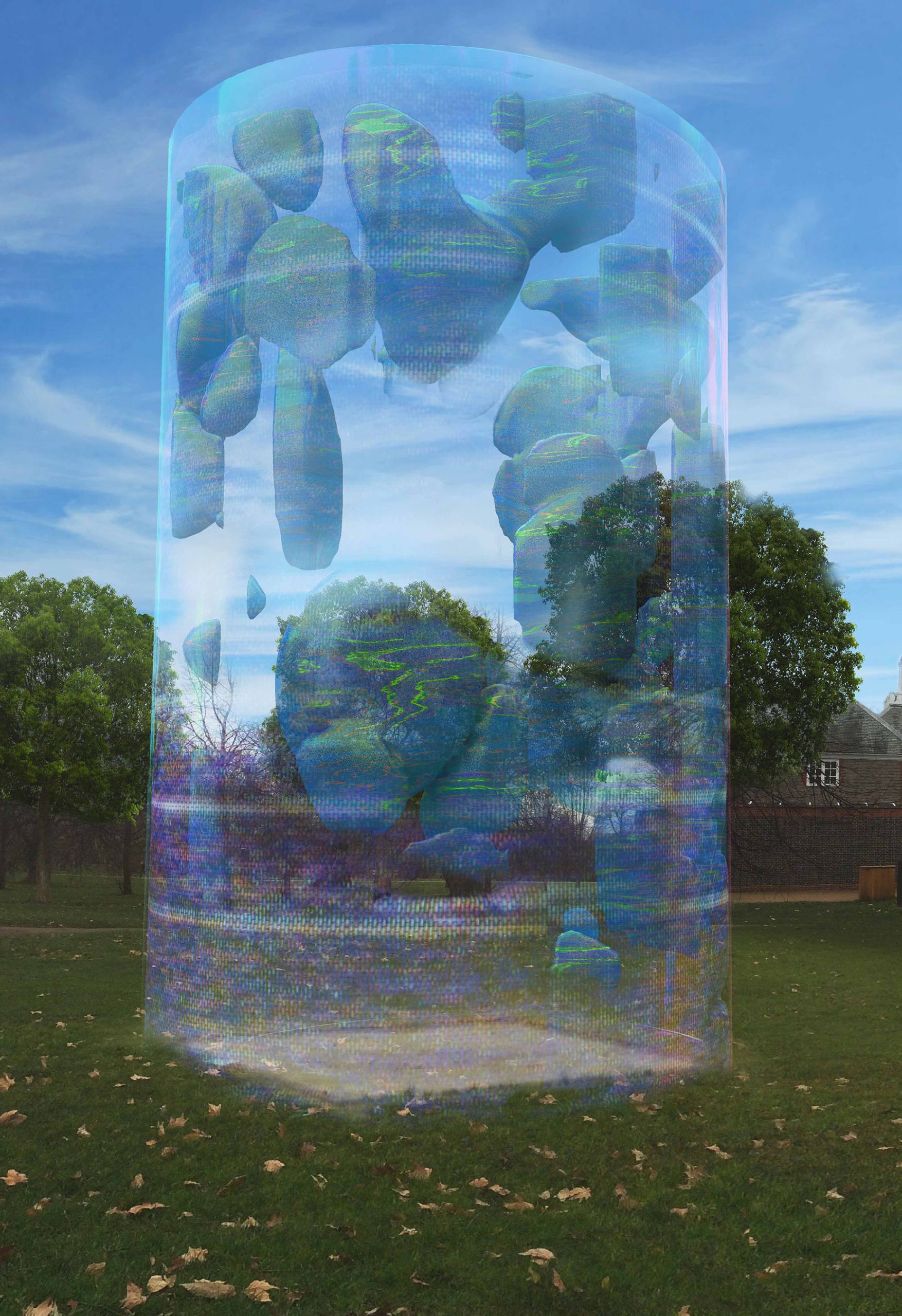 Cloud Fossil installation half full