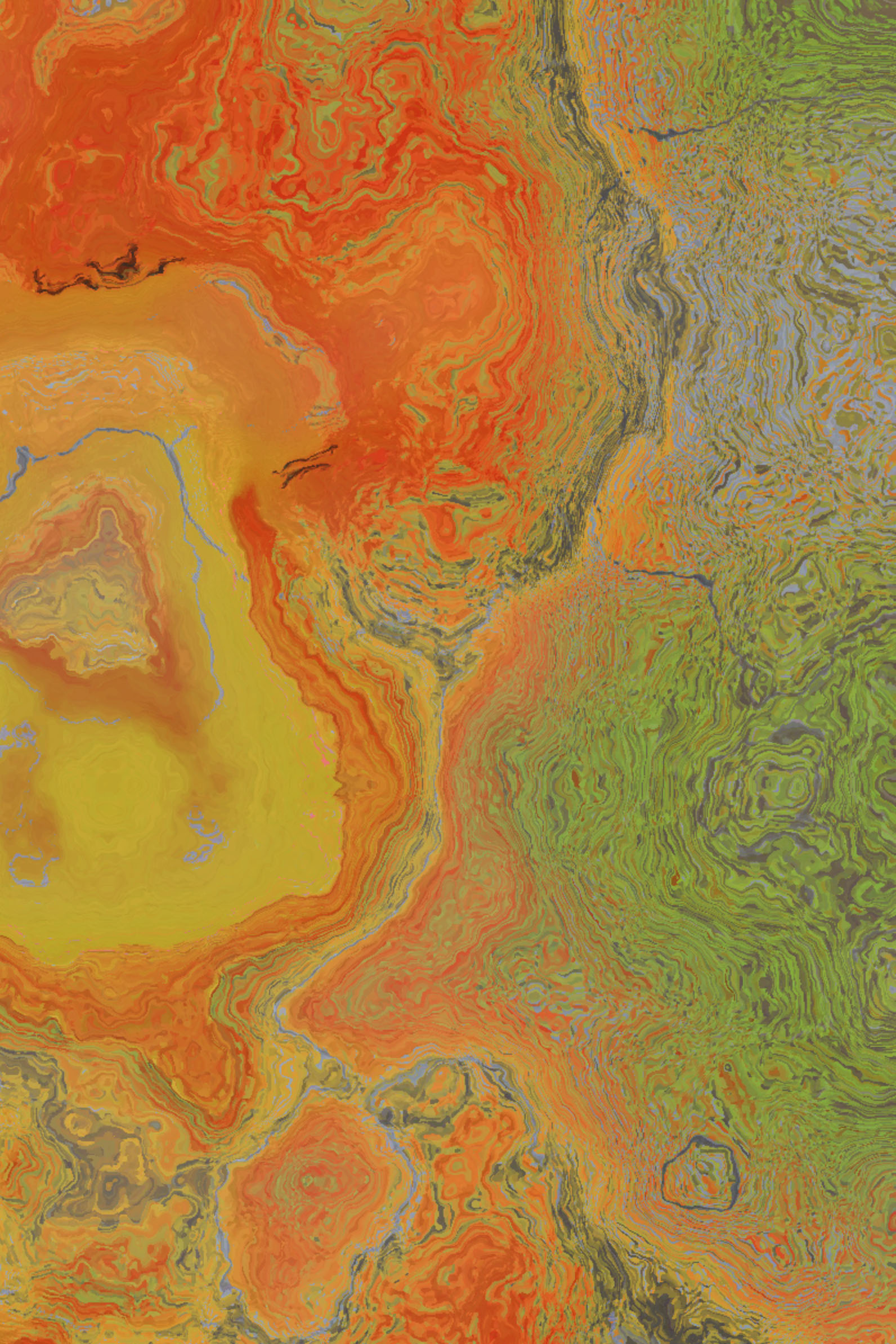 Cloud Fossil texture study